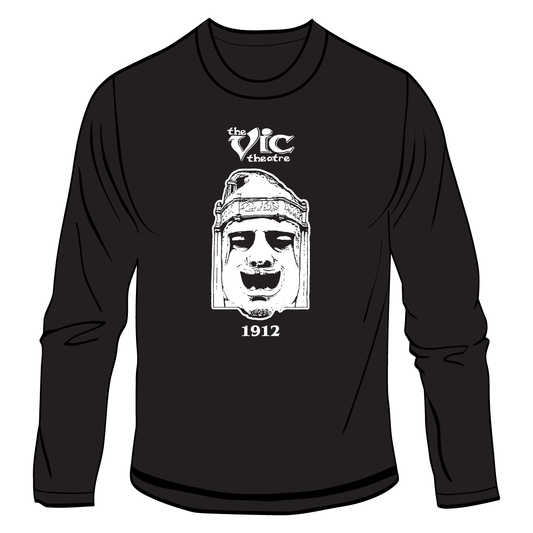 The Vic Long Sleeve Tee with Full Front Print